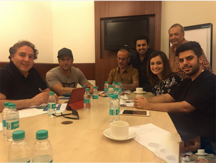 تصاویر منتخب منظوم از پشت صحنه فیلم «سلام بمبئی»