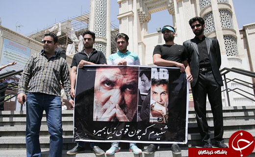 حبیب را حبیبانش تشییع کردند + عکس