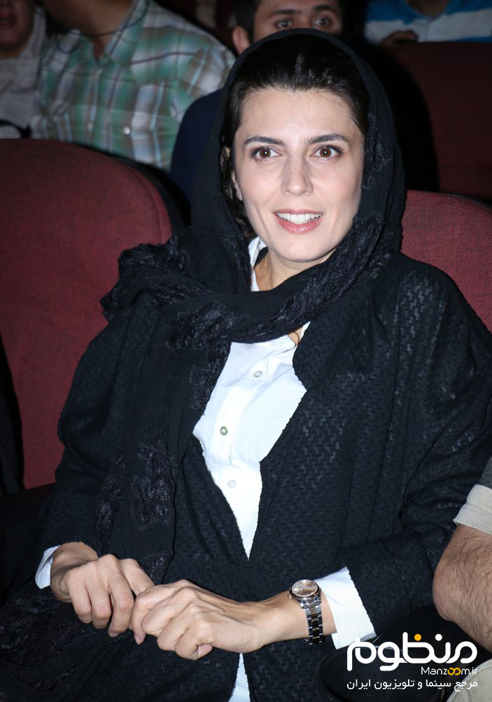 لیلا حاتمی در جمع مردم به تماشای «من» نشست