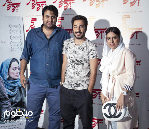 نوید محمدزاده با مردم به تماشای «لانتوری» نشست