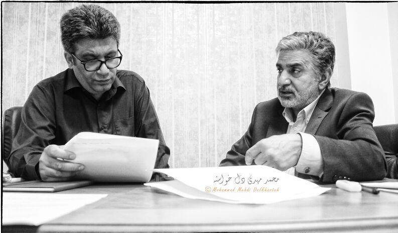 تصاویر جدید رضا رشیدپور در پشت صحنه «قاتل اهلی»