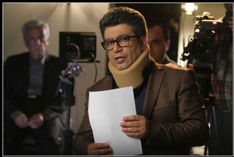 تصاویر جدید رضا رشیدپور در پشت صحنه «قاتل اهلی»