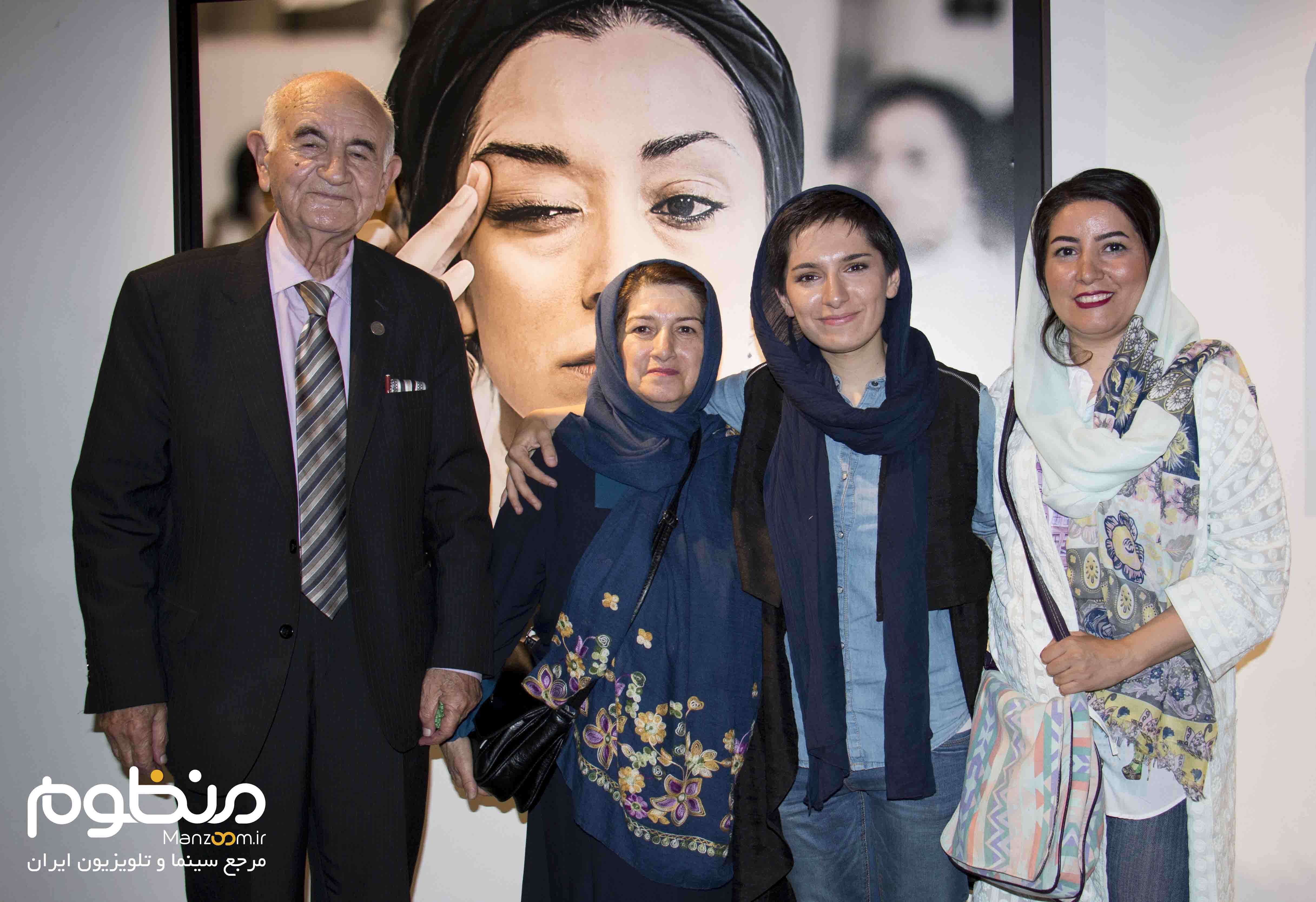نوید محمدزاده در افتتاحیه گالری عکس «لانتوری»
