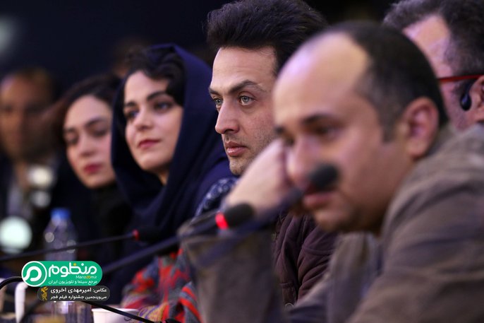   مصطفی زمانی، غزل شاکری، پگاه آهنگرانی در نشست خبری فیلم سینمایی «سارا و آیدا» 