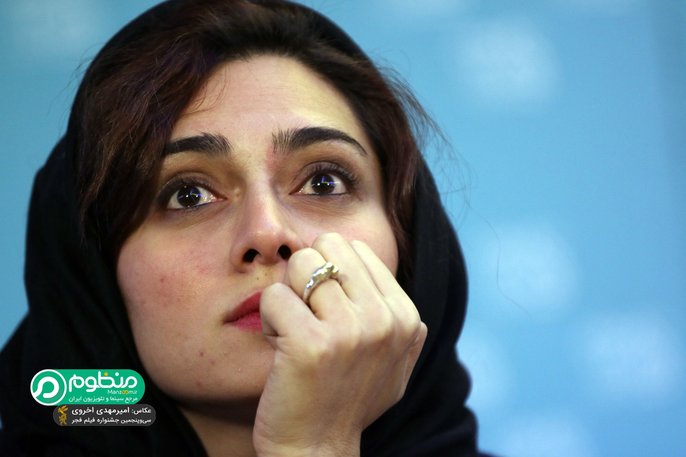  پگاه آهنگرانی در نشست خبری فیلم سینمایی «سارا و آیدا» 