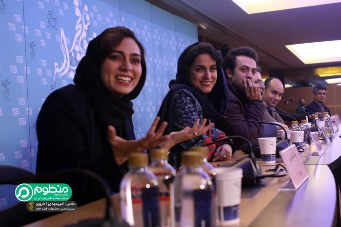  مصطفی زمانی،  غزل شاکری،  پگاه آهنگرانی در نشست خبری فیلم سینمایی «سارا و آیدا» 