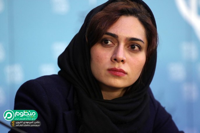 پگاه آهنگرانی در نشست خبری فیلم « قاتل اهلی»