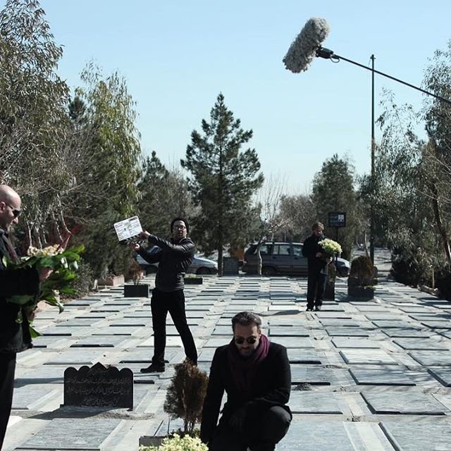 پشت صحنه فیلم "فصل نرگس"