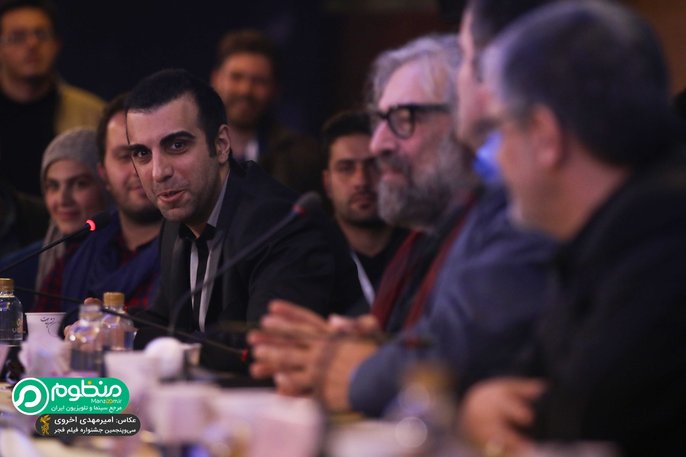  پولاد کیمیایی در نشست خبری فیلم « قاتل اهلی»