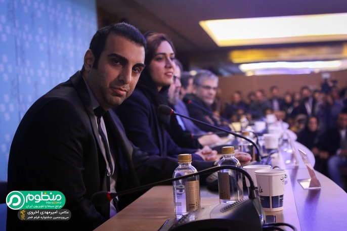  پولاد کیمیایی در نشست خبری فیلم « قاتل اهلی»