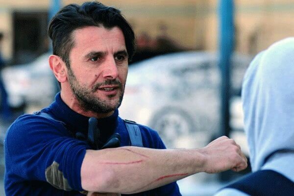 امین حیایی در فیلم سینمایی «هلن» به کارگردانی علی اکبر ثقفی