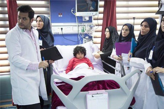 نمایی از سریال «پرستاران» ساخته‌‌ی شهرام شاه حسینی