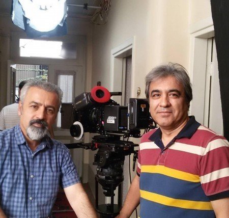 نمایی از پشت صحنه  سریال «نفس» ساخته‌ی جلیل سامان