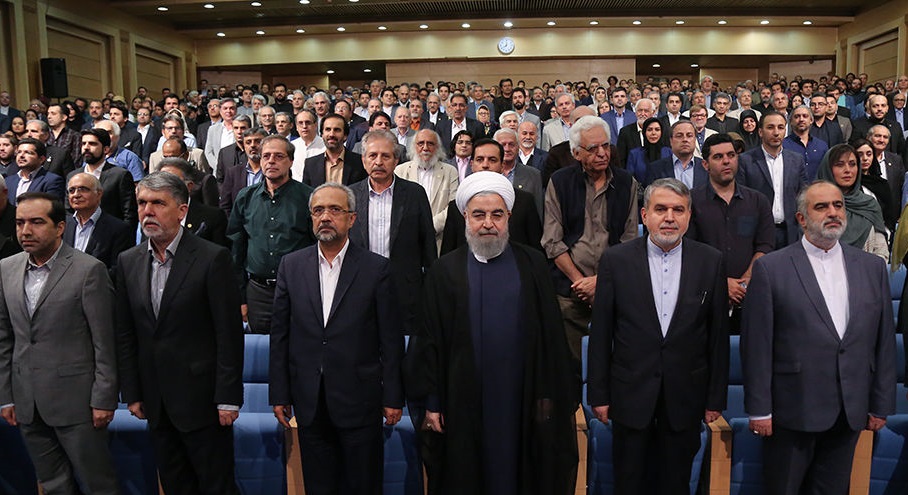 مراسم افطار هنرمندان