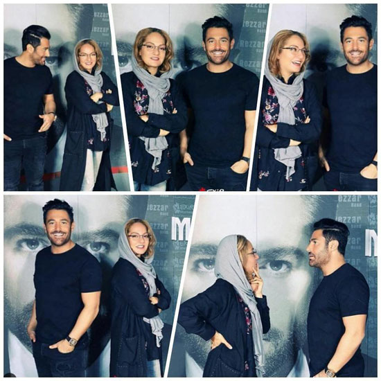 مهناز افشار و رضا گلزار