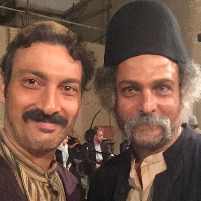 گریم ارژنگ امیرفضلی در فیلم آتش و قداره گریم ارژنگ امیرفضلی در فیلم آتش و قداره