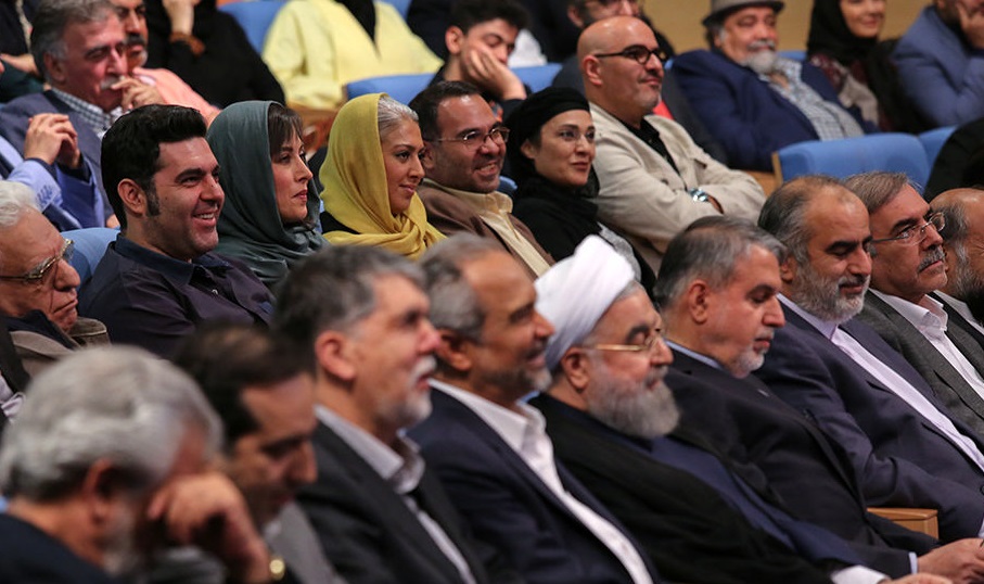 مراسم افطار هنرمندان