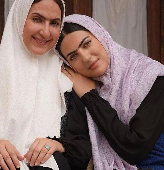 گریم فاطمه گودرزی در فیلم آتش و قداره