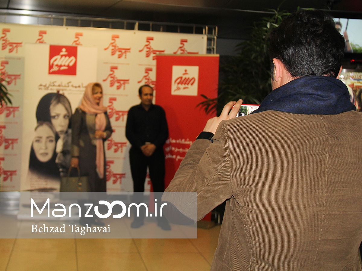 نیوشا ضیغمی در اکران مردمی «ما همه گناهکاریم»