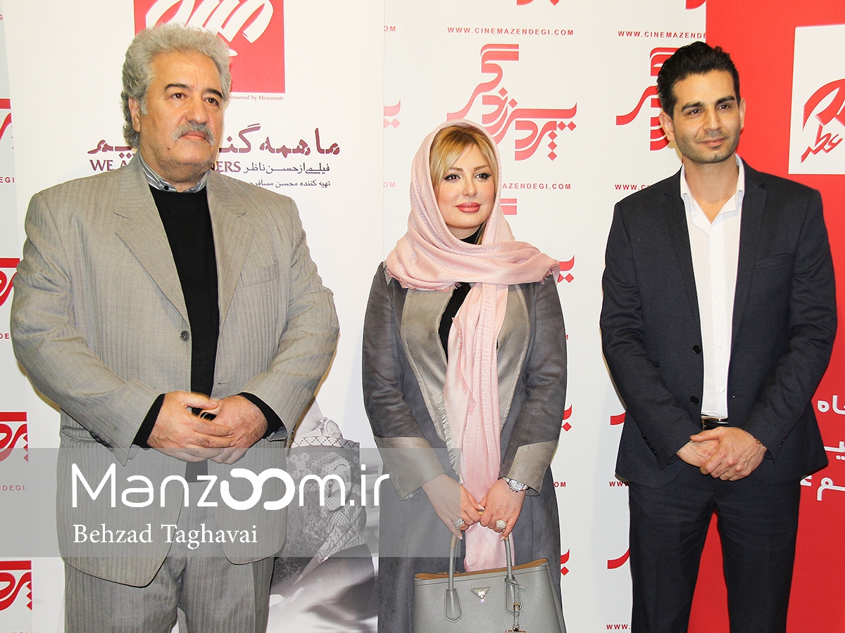 نیوشا ضیغمی در اکران مردمی «ما همه گناهکاریم»