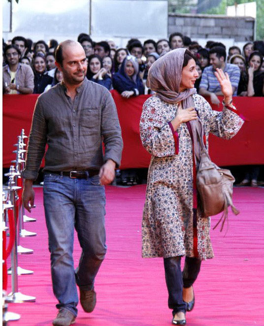 خوشبخت ترین زوج های سینمای ایران / عکس