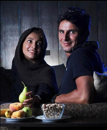 خوشبخت ترین زوج های سینمای ایران / عکس