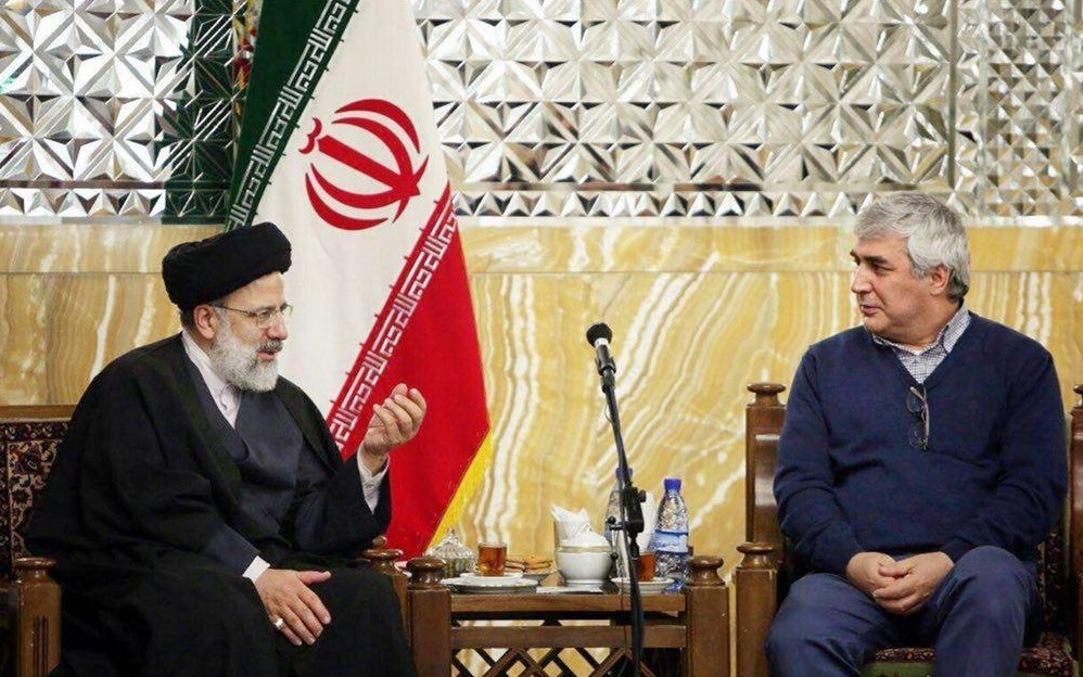 دیدار حاتمی کیا و رئیسی