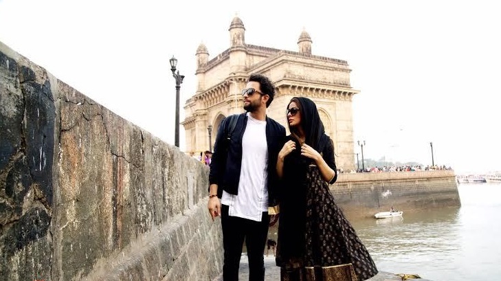 بنیامین بهادری و شایلی محمودی در نمایی از فیلم «سلام بمبئی»